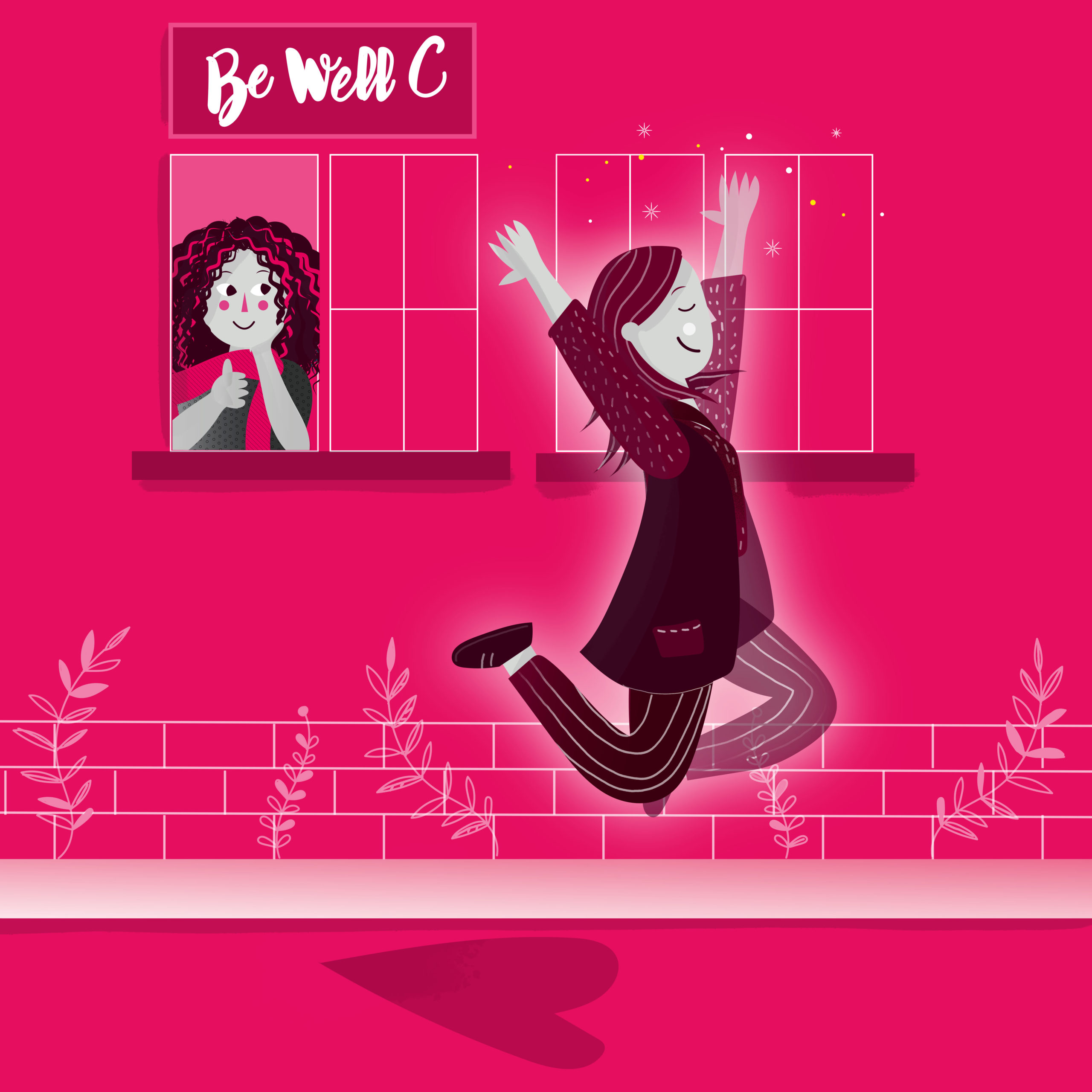 illustration pour Be Well C